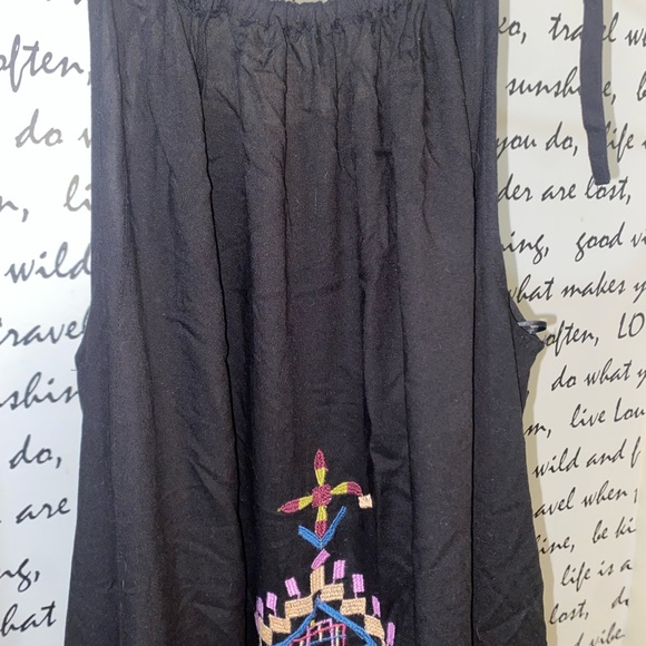 EMBROIDERED MAXI DRESS - Picture 8 of 14